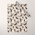 Raven Tarot Light Wrapping Paper Gallery Image 1