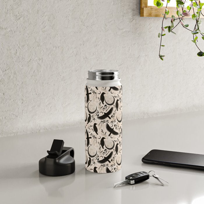 Raven Tarot Light Water Bottle Gallery Image 4