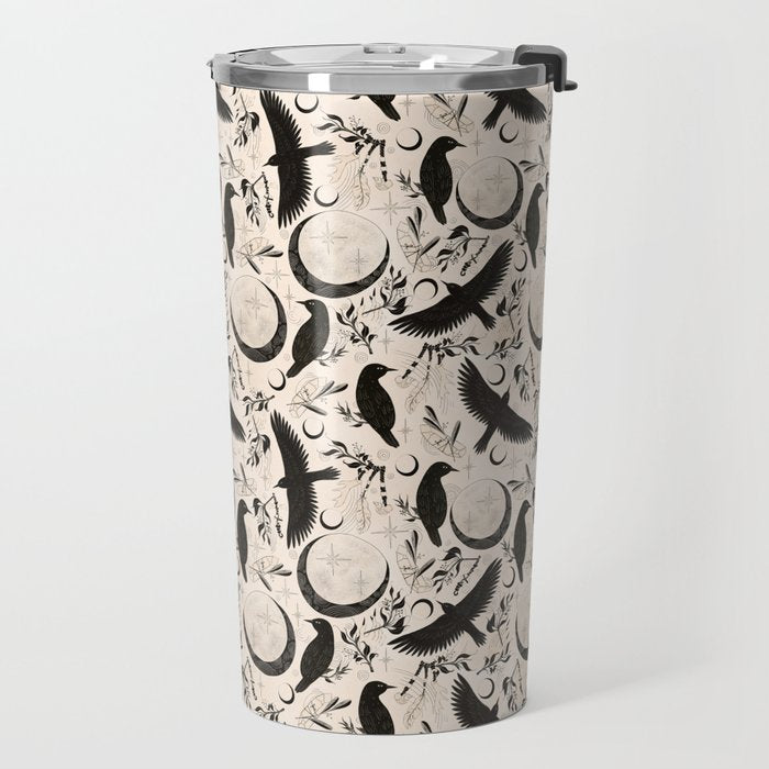 Raven Tarot Light Travel Mug Gallery Image 2
