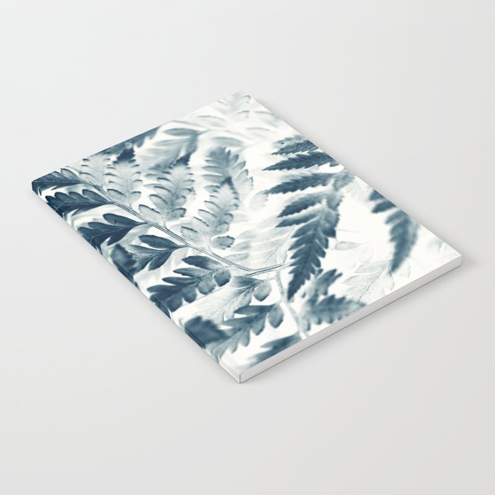 Modern Botanical Print - Blue Fern #2 Notebook Gallery Image 2