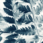 Modern Botanical Print - Blue Fern #2 Coffee Mug Gallery Image 2