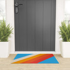 Gefjun - Classic Minimal Retro Summer Style Stripes Welcome Mat Gallery Image 3