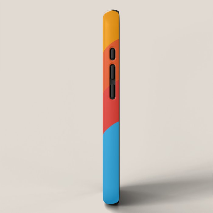 Gefjun - Classic Minimal Retro Summer Style Stripes iPhone Case Gallery Image 2