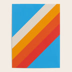 Gefjun - Classic Minimal Retro Summer Style Stripes Poster Gallery Image 4