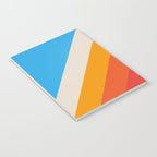Gefjun - Classic Minimal Retro Summer Style Stripes Notebook Gallery Image 3