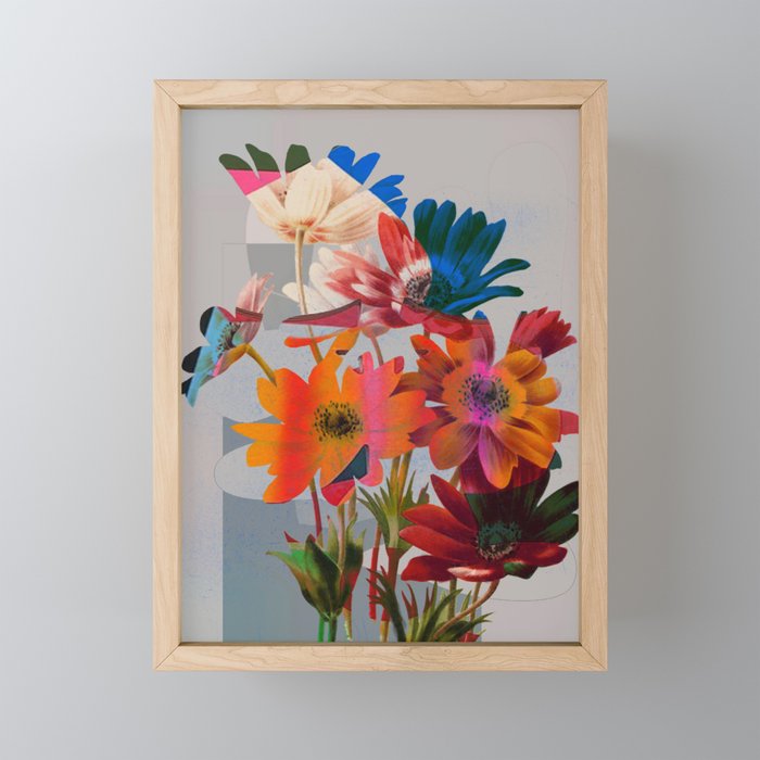 Garden Flowers  Mini Art Print Gallery Image 1