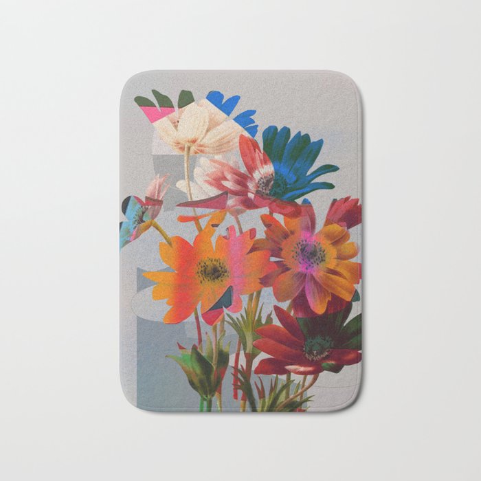 Garden Flowers  Bath Mat Gallery Image 1
