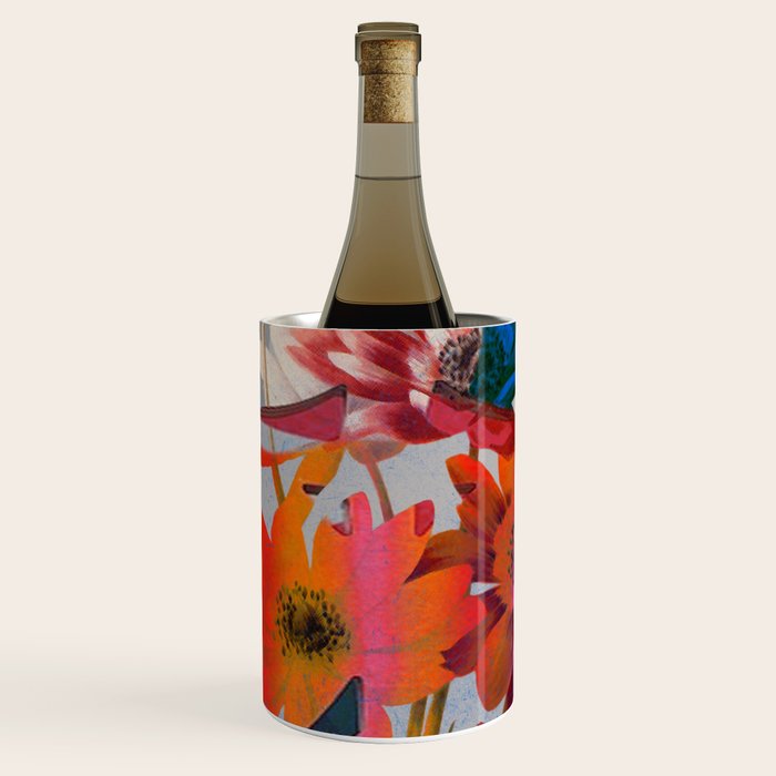 Garden Flowers  Wine Chiller Gallery Image 1