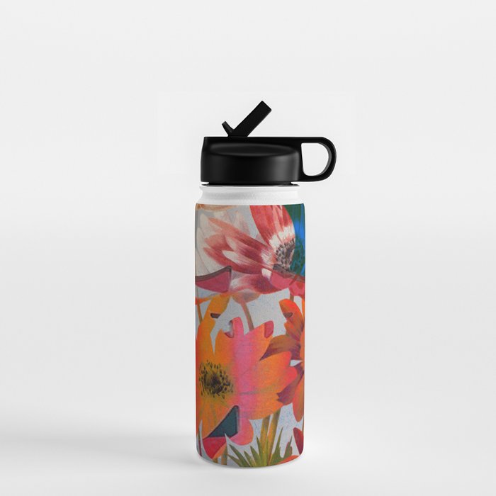 Garden Flowers Water Bottle