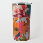 Garden Flowers  Travel Mug Gallery Image 1