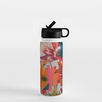 Garden Flowers  Water Bottle Gallery Image 1