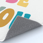 Just Be You | Colorful Lettering Rug Gallery Image 4