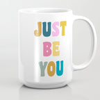 Just Be You | Colorful Lettering Coffee Mug Gallery Image 2