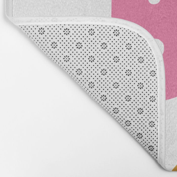 Just Be You | Colorful Lettering Bath Mat Gallery Image 2