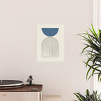 Arch Balance Blue Poster Gallery Image 2