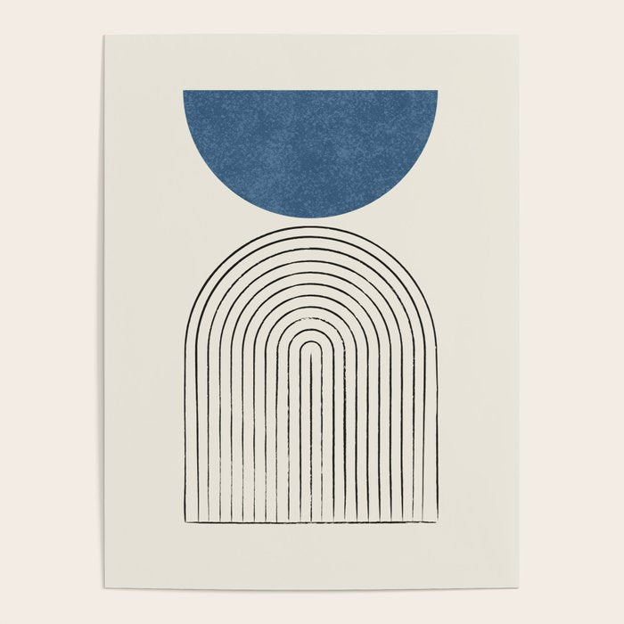 Arch Balance Blue Poster Gallery Image 4
