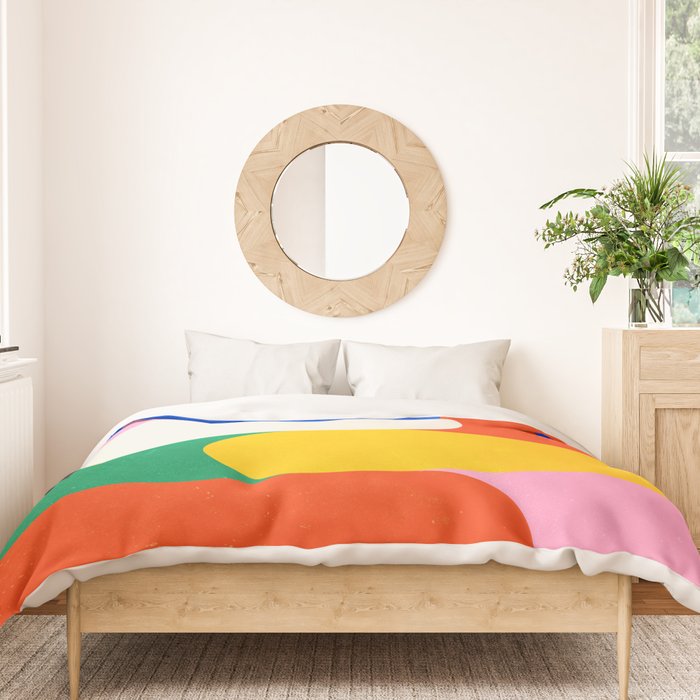 BAUHAUS 03: Exhibition 1923 | Mid Century Series  Duvet Cover Gallery Image 3