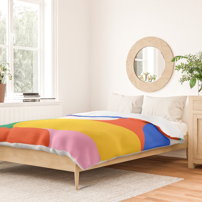 BAUHAUS 03: Exhibition 1923 | Mid Century Series  Duvet Cover Gallery Image 2