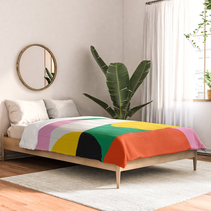 BAUHAUS 03: Exhibition 1923 | Mid Century Series  Comforter Gallery Image 2