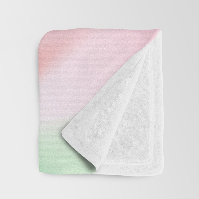 L'amour: Gradient Series 01 Throw Blanket Gallery Image 3