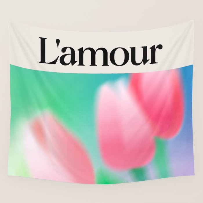 L'amour: Gradient Series 01 Wall Tapestry Gallery Image 1