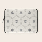 WILDFLOWER JASMIN GREY Laptop Sleeve Gallery Image 1