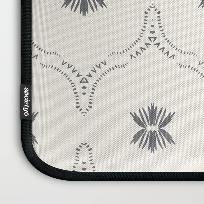 WILDFLOWER JASMIN GREY Laptop Sleeve Gallery Image 3