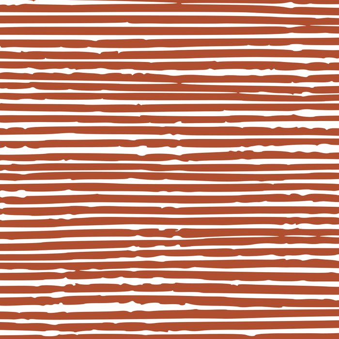 Rustic, Abstract Stripes Pattern in Terracotta Coffee Mug Gallery Image 2