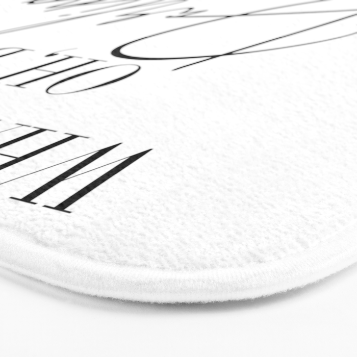 What If I Fall? Oh, but Darling, What If You Fly? Bath Mat Gallery Image 3