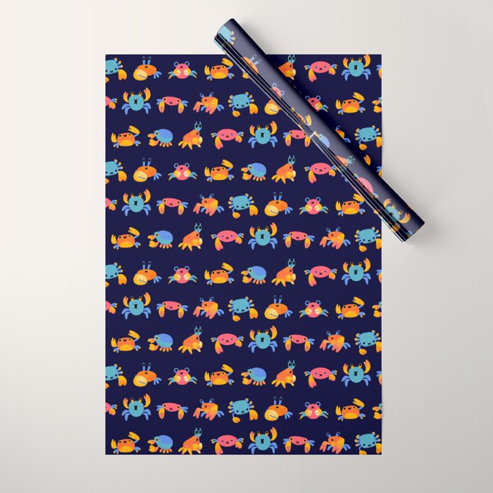 Crab Wrapping Paper Gallery Image 1