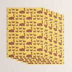Coati family Wrapping Paper Gallery Image 3