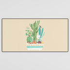 Desert planter Desk Mat Gallery Image 3