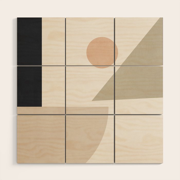 Minimalist #35 Wood Wall Art Gallery Image 1