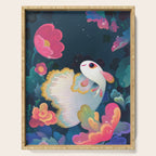 Flower guppy Serving Tray Gallery Image 1