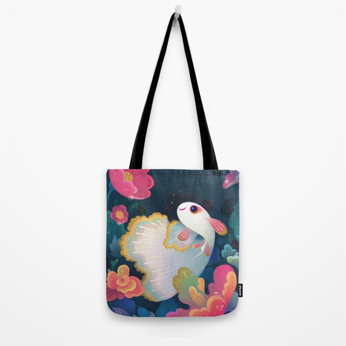 Flower guppy Tote Bag Gallery Image 2