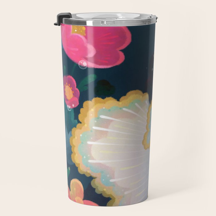 Flower guppy Travel Mug Gallery Image 3
