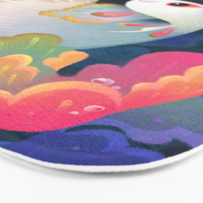 Flower guppy Bath Mat Gallery Image 3