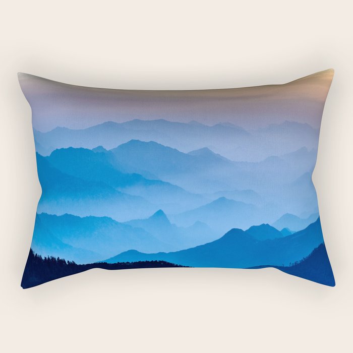 Mountains 11 Rectangular Pillow Gallery Image 1