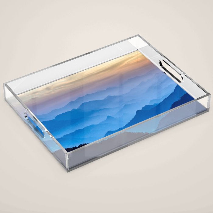 Mountains 11 Acrylic Tray Gallery Image 1