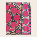 Tashkent Suzani Uzbekistan  Antique Carpet Notebook Gallery Image 4