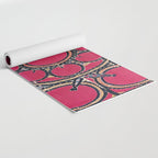 Tashkent Suzani Uzbekistan  Antique Carpet Yoga Mat Gallery Image 2