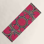 Tashkent Suzani Uzbekistan  Antique Carpet Yoga Mat Gallery Image 1