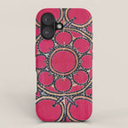 Tashkent Suzani Uzbekistan  Antique Carpet iPhone Case Gallery Image 1