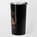 Satan Loves You Travel Mug Gallery Image 2