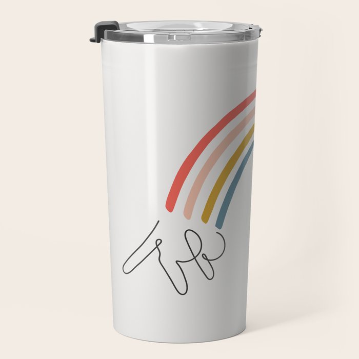 Rainbow Cat 1 Travel Mug Gallery Image 3