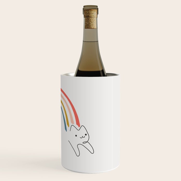 Rainbow Cat 1 Wine Chiller Gallery Image 3