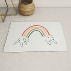 Rainbow Cat 1 Rug Gallery Image 1