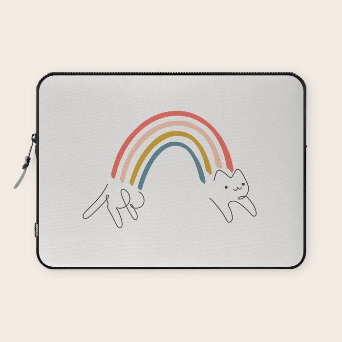 Rainbow Cat 1 Laptop Sleeve Gallery Image 1