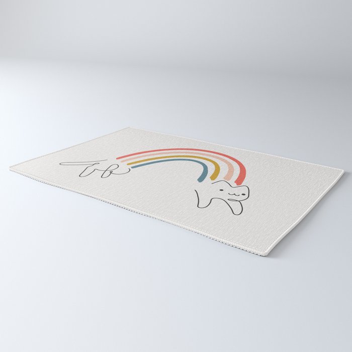 Rainbow Cat 1 Rug Gallery Image 3