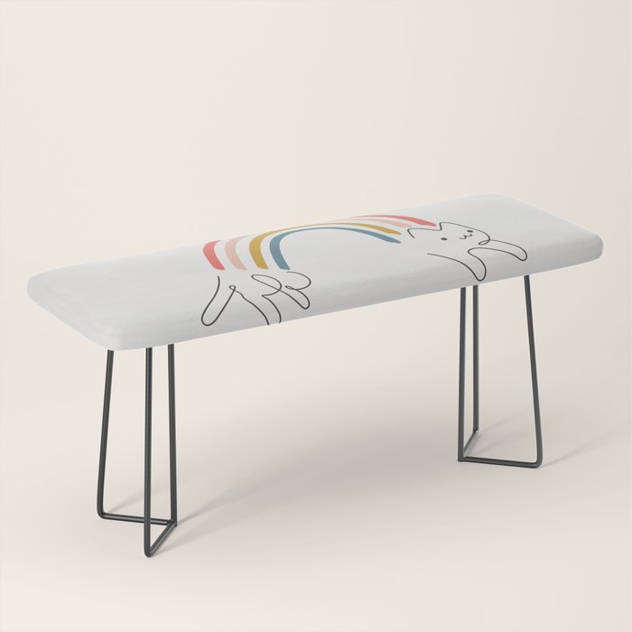 Rainbow Cat 1 Bench Gallery Image 1
